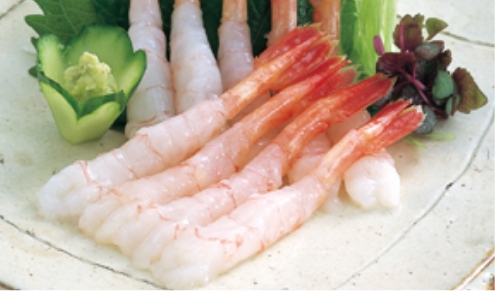 Sweet shrimp (peeled with tail)