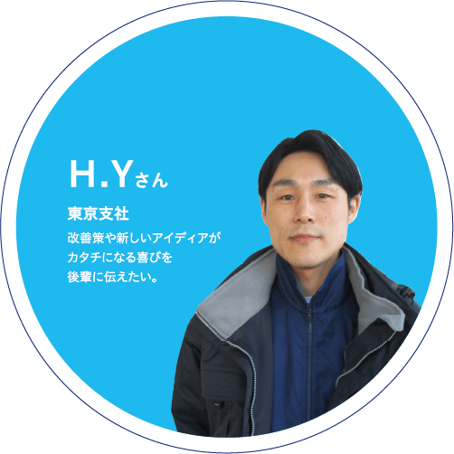 東京支社H.Yさん